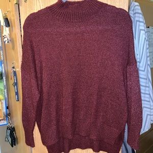 Maroon Turtleneck
